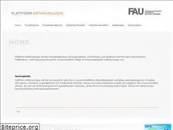 Sites similar to plattform-anthropologie.de