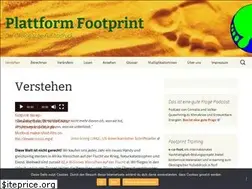Sites similar to plattform-footprint.de