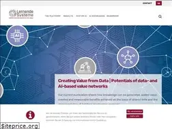 Sites similar to plattform-lernende-systeme.de