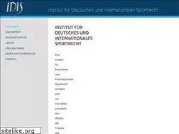 Sites similar to plattform-sportrecht.de