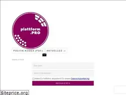 Sites similar to plattform.pro