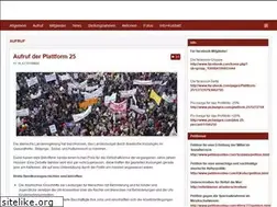 Sites similar to plattform25.at