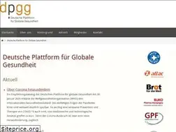 Sites similar to plattformglobalegesundheit.de