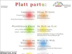 Sites similar to plattpartu.de