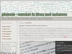 Sites similar to plattsatt.de