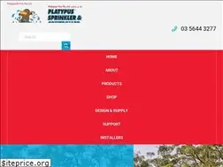 Sites similar to platypussprinkler.com
