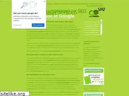 Sites similar to platz-1-in-google.de