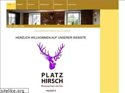Sites similar to platzhirsch-am-see.de