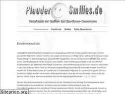 Sites similar to plauder-smilies.de