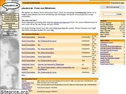 Sites similar to plaudern.de