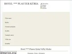 Sites similar to plauterkuria.sk