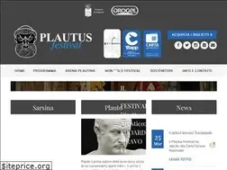 Sites similar to plautusfestival.it