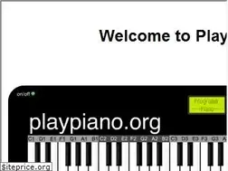 Sites similar to play-piano.org