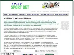 Sites similar to play-sport-bet.com