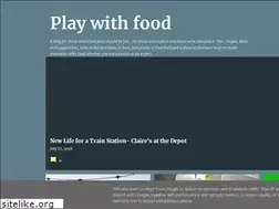 Sites similar to play-with-food.blogspot.com