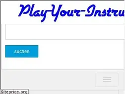 Sites similar to play-your-instrument.de
