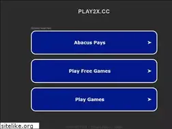 Sites similar to play2x.cc