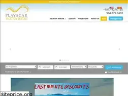 Sites similar to playacarvacationrentals.com