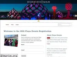 Sites similar to playaevents.burningman.org