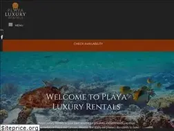 Sites similar to playaluxuryrentals.com