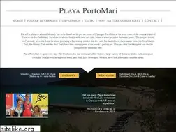 Sites similar to playaportomari.com