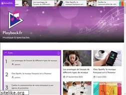 Sites similar to playback.fr
