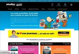 Sites similar to playbacpresse.fr