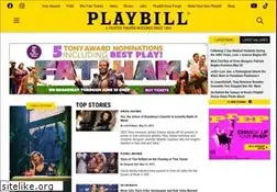 Sites similar to playbill.com