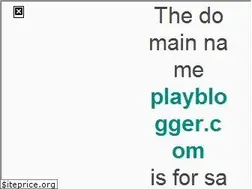 Sites similar to playblogger.com