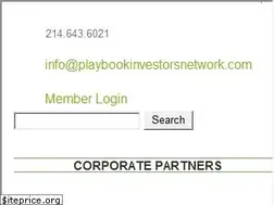 Sites similar to playbookinvestorsnetwork.com