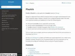 Sites similar to playdoh.readthedocs.org