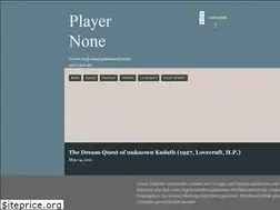 Sites similar to playernone.blogspot.com