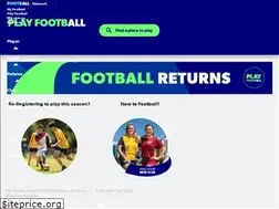 Sites similar to playfootball.com.au