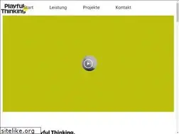 Sites similar to playful-thinking.com