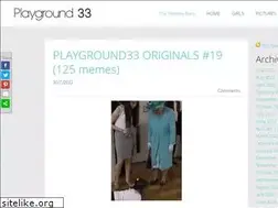 Sites similar to playground33.com