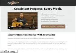 Sites similar to playguitar.com
