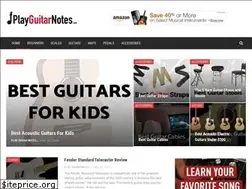 Sites similar to playguitarnotes.com
