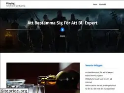 Sites similar to playing.se