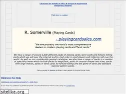 Sites similar to playingcardsales.com