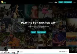 Sites similar to playingforchangeday.org