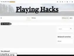 Sites similar to playinghacks.com
