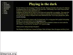 Sites similar to playinginthedark.net