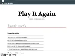 Sites similar to playitagain.info