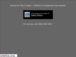 Sites similar to playitagainchildrensconsignment.com