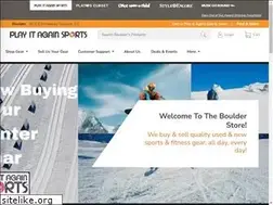 Sites similar to playitagainsportsboulder.com