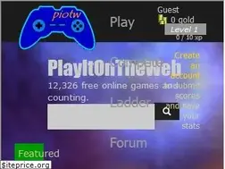 Sites similar to playitontheweb.com