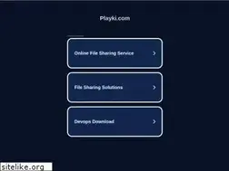 Sites similar to playki.com