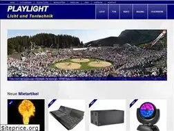 Sites similar to playlight.ch