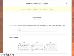 Sites similar to playlikethegreats.com
