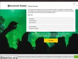 Sites similar to playlistradar.com